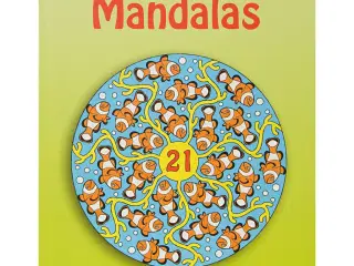 Mandalas malebøger, Lær at tælle, 1 stk.