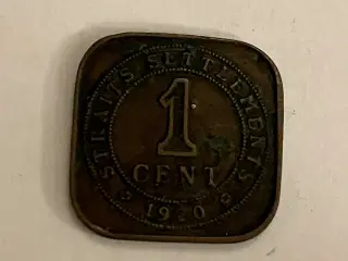 1 Cent Straits Settlements 1920