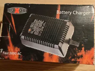 Batteri lader til fjernsynet bil eller andet