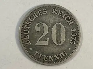 20 Pfennig 1875 Germany