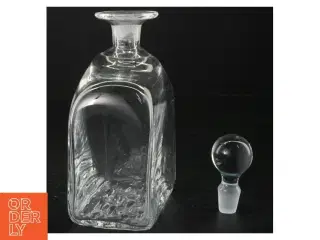 Glas karaffel med prop (str. Kl. 10:00 cm)