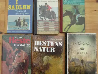 Heste; diverse Hardback bøger