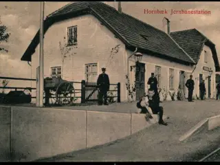 Hornbæk Jernbanestation - L. Christensen 898