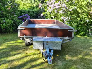 Ældre Brenderup boogietrailer.