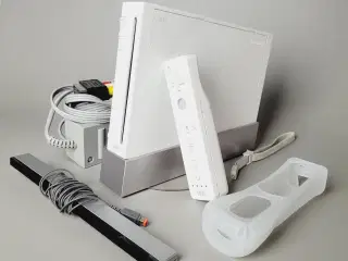 ⭐️· 🎮 Nintendo Wii konsol, hvid, med tilbehør 