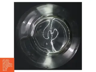 Glas karaffel (str. H. 25 cm. ø. 13,5 cm)