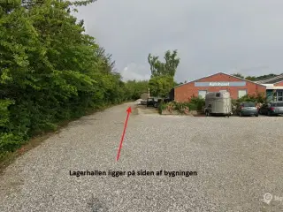 Produktion/lagerlokale til leje på Rønhøjvej 15, Østjylland.