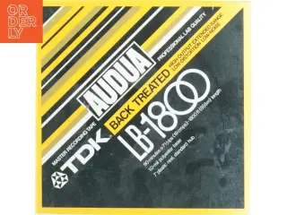 TDK AUDUA LB-1800 Master Recording Tape (str. 28x28x 2 cm)
