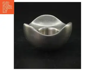 Georg Jensen stål lysestage fra Georg Jensen (str. Ø. 8,5 cm)
