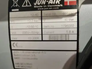 Jun-air 12-40 kompressor 