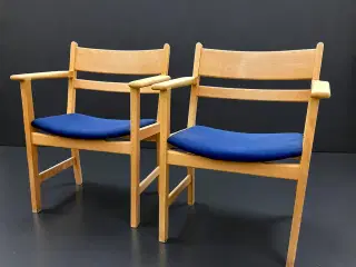 Wegner Getama armstole - sæt på 2
