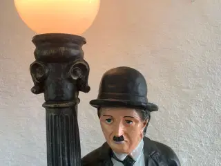 Charlie Chaplin gulv/bord lampe