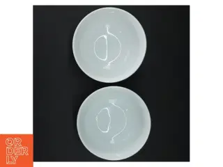 Dekorerede porcelænsskåle (str. Ø. 15 cm)