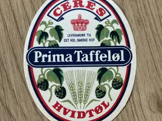 Ceres Prima Taffeløl Hvidtøl