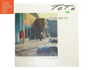 Toto - Fahrenheit vinyl album fra CBS