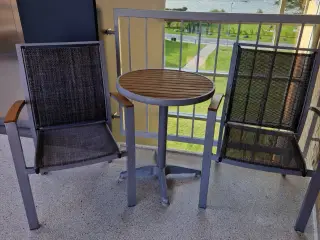 Havestole og cafebord