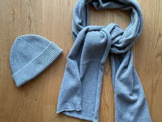 Organic Basics cashmere hue og halstørklæde