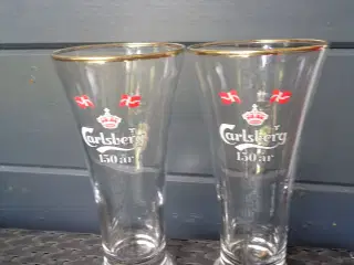 Carlsberg glas 150 års Jubilæum.