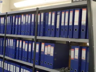 Lagerreol fra Hans Schourup