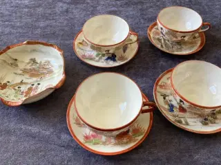 Kinesiske mokkakopper + skål