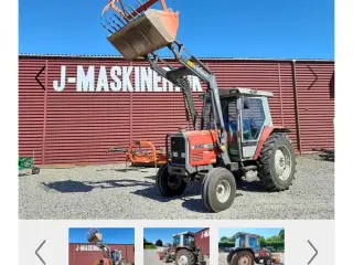 Søges Traktor 75-85 hk med frontlæsser 