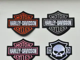 Mærker/patches med Harley-Davidson
