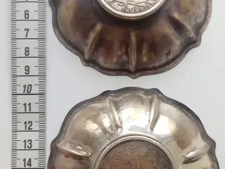 Flaskebakke i sølv fra 1828/1833