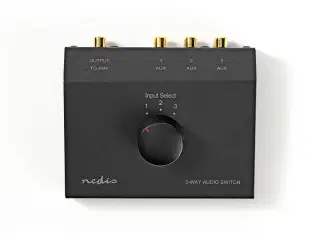 Nedis Phono Switch, 4-vejs lydomskifter