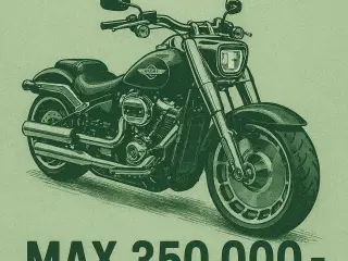 Harley Davidson Fat Boy købes 