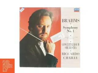 Brahms, Symphony no 1 fra Decca (str. 30 cm)