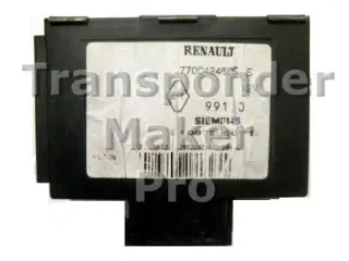 TMPro Software modul 79 - Renault Megane immobox Siemens.