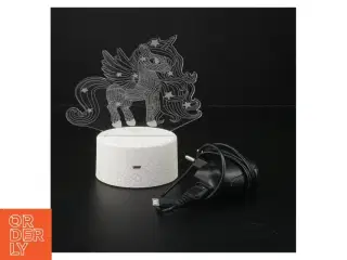 Unicorn LED bordlampe (str. H. 15 cm)