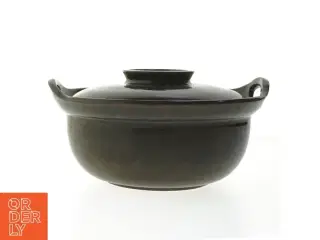 Keramisk gryde med låg (str. Ø 25,5 cm)
