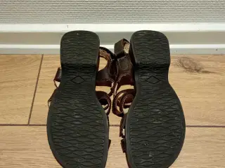 Fine damesandaler med Velcro, GREEN COMFORT, str. 