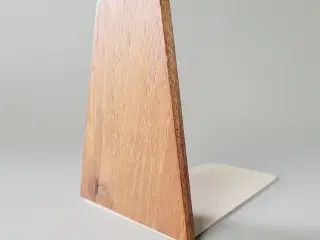 ⭐️· Vintage Bogstøtte - Teaktræ og Metal