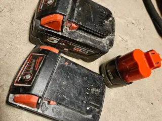 Defekte Milwaukee batterier KØBES
