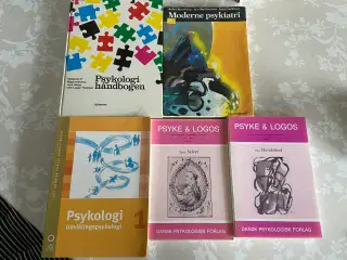 Psykologi bøger 