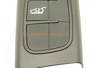 Cover for Fiat nøgle i blå til fiat 500 og andre med samme type nøgle