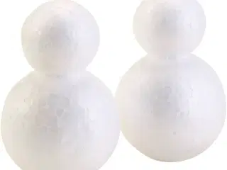 50 stk. Styroporfigurer, H: 6,5 cm til kreative projekter