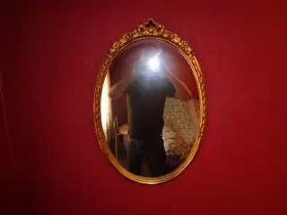 oval spejl