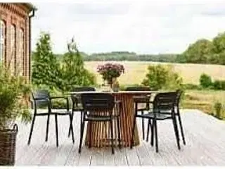 Modena havebord Ø140 cm - teak