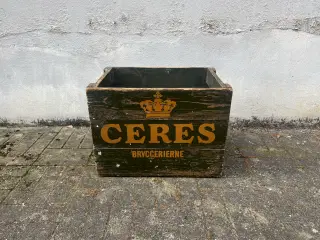 Retro ølkasser - Ceres og Carlsberg