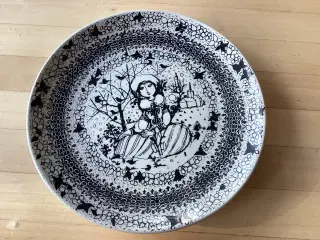 Bjørn Wiinblad platte/tallerken Årstiderne-vinter