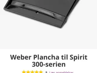 Weber plancha/stegeplade