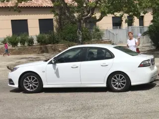 Saab alufælge med dæk