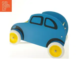 Gåvogn i form af bil (str. 27x42x34 cm)