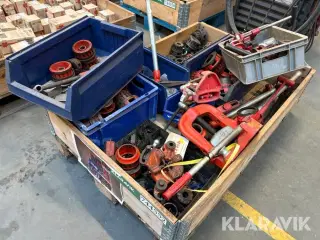 Gevindskæremaskine Rigid - stort lot
