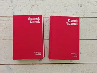 Spansk ordbøger