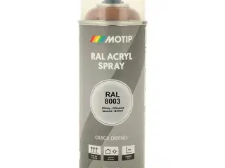 Motip Ral 8003 high gloss loam brown