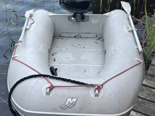 Quicksilver RIB Gummibåd + Mercury 6 hk – Klar til